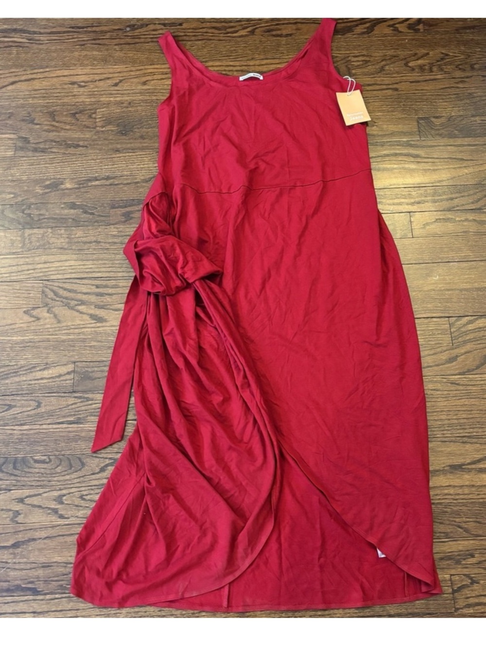 Reformation Red Wrap Plus Size Dress - Size 2X